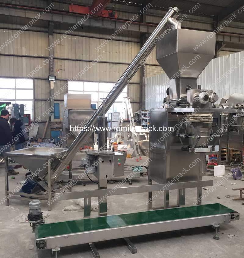 Automatic Big Bag Powder Weighting Machine with Bag Sewing Device