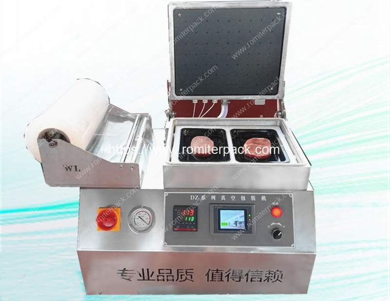 Small vacuum packaging shop machine