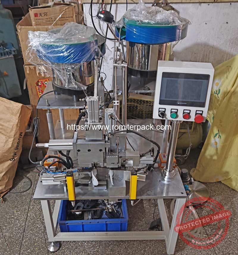 Semi-Automatic Hair Claw Clip Spring Pin Assembling Making Machine ...